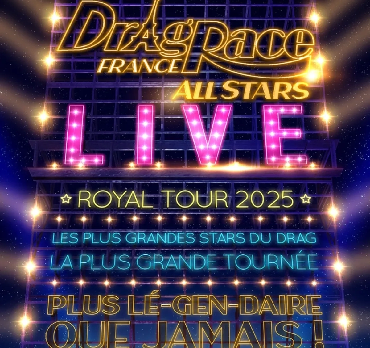 Drag Race France Live All Stars al Arkea Arena Tickets