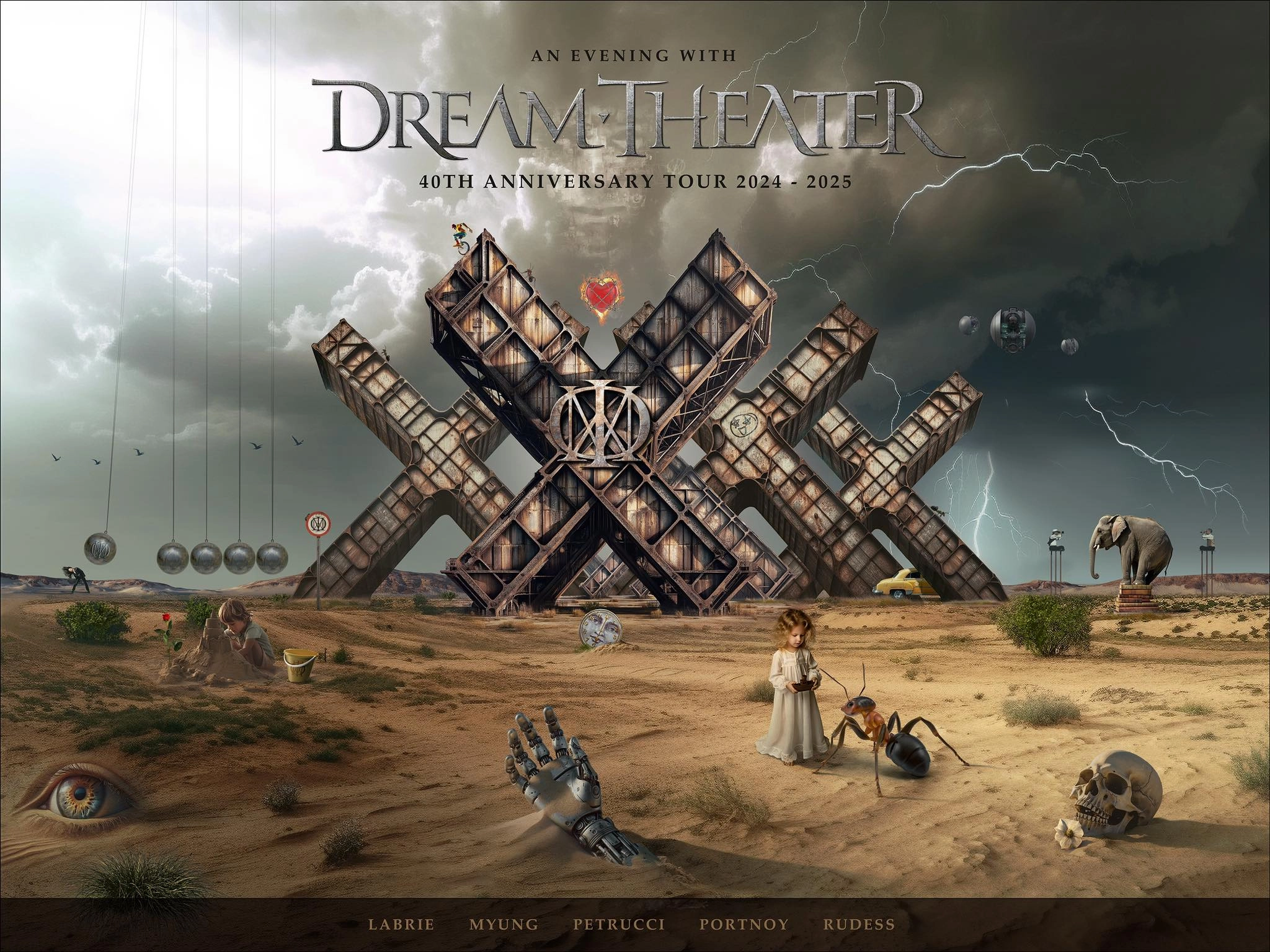 Dream Theater - 40th Anniversary Tour 2024 at Zenith München Tickets