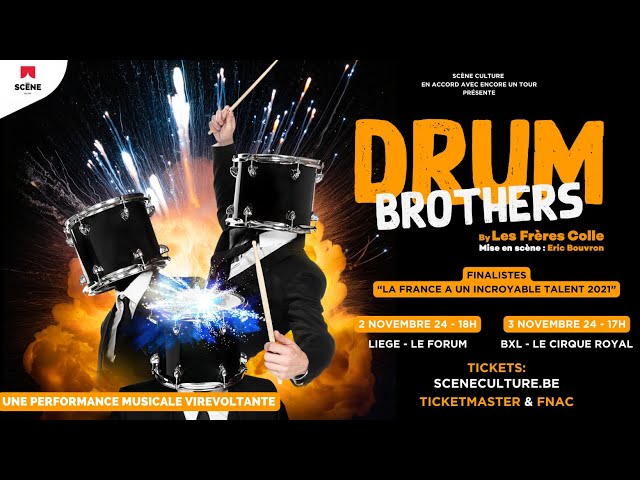 Drum Brothers at Cirque Royal Tickets