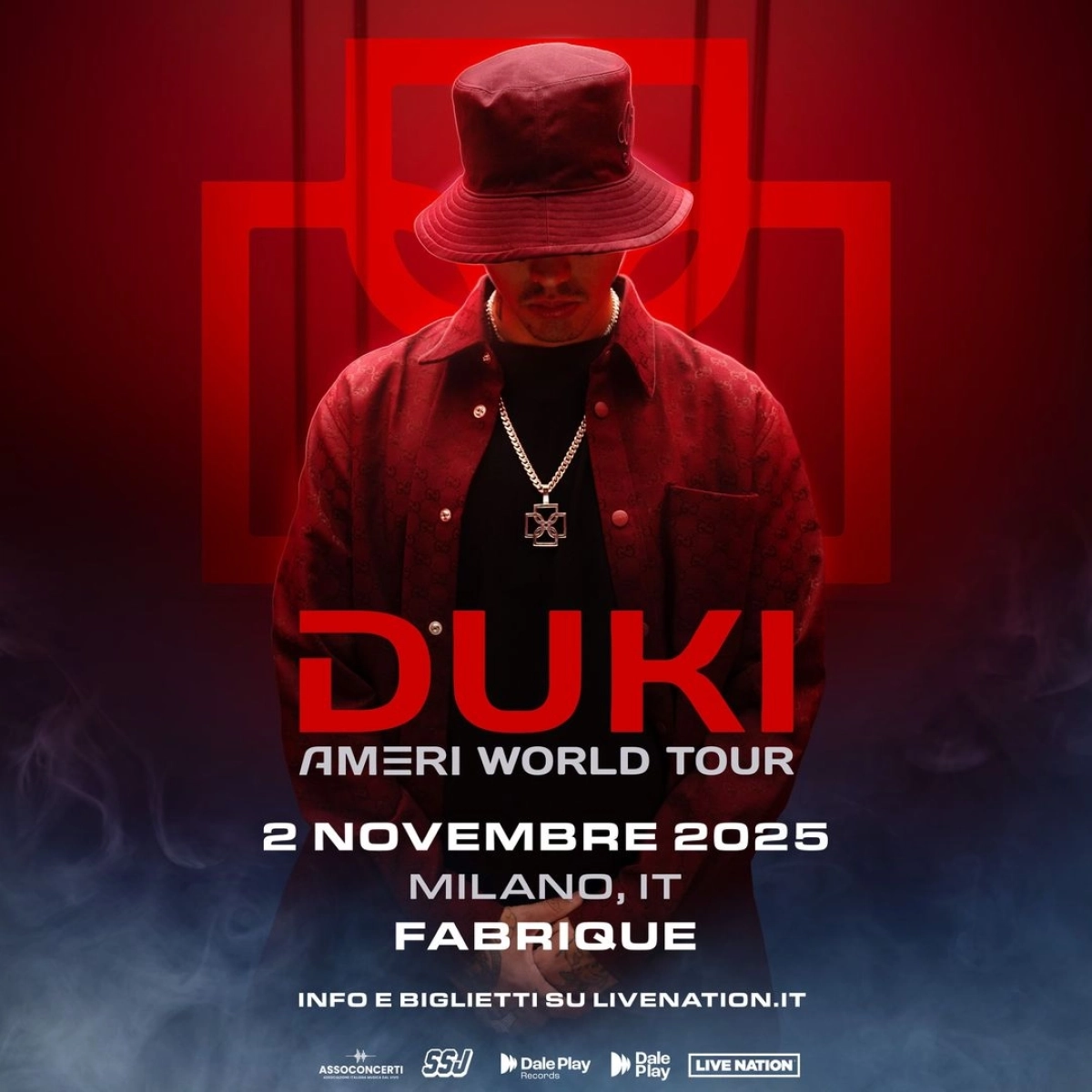 Duki at Fabrique Milano Tickets