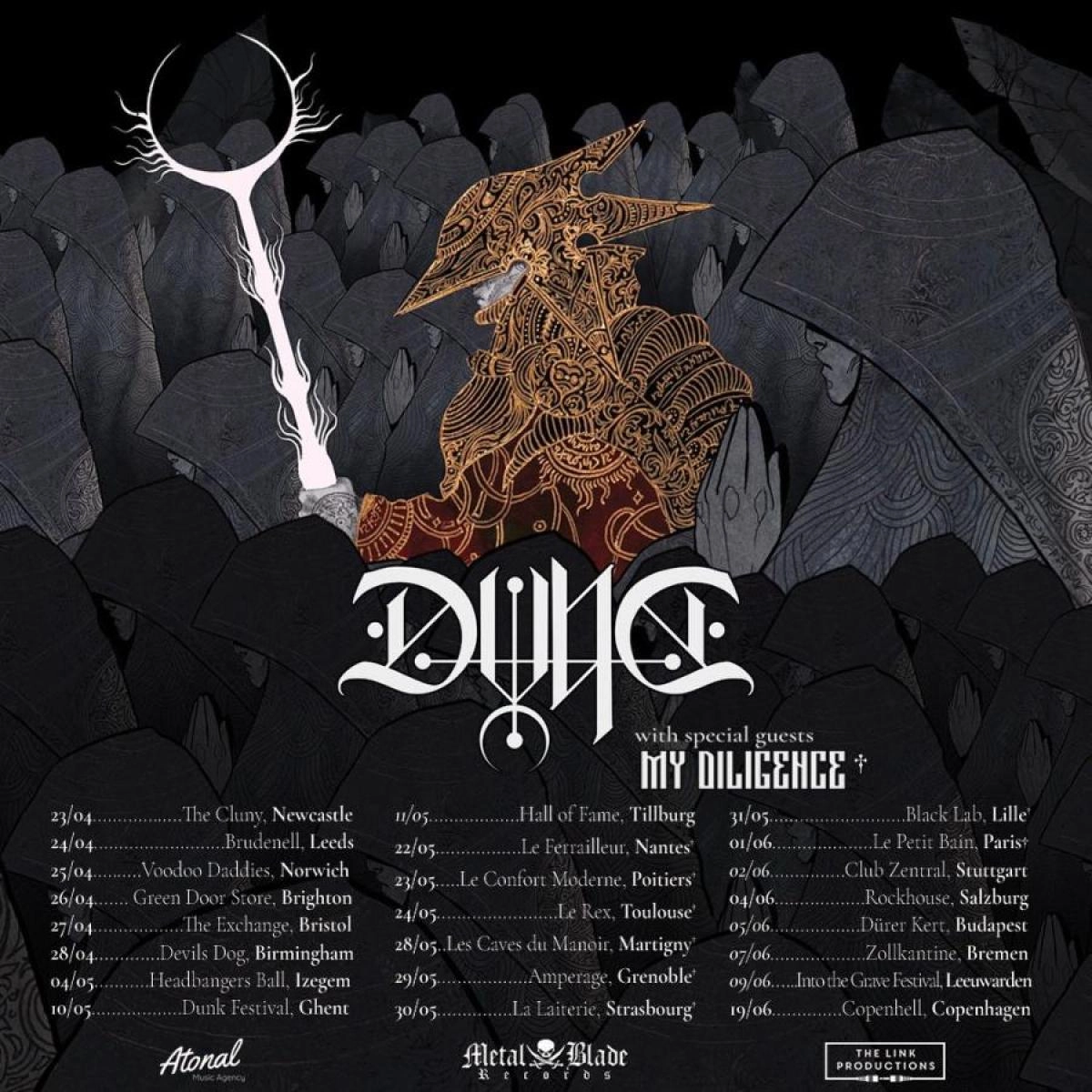 Dvne - My Diligence at Les Cuizines Tickets