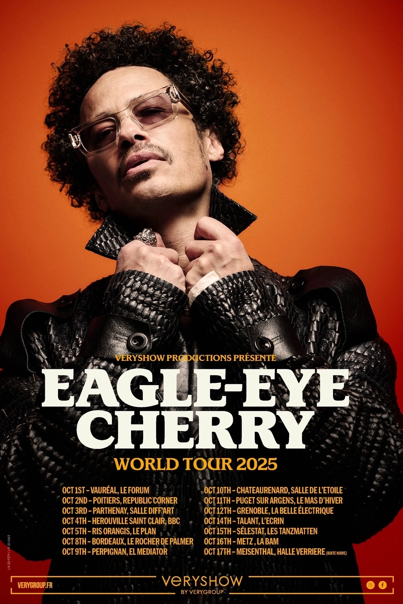 Eagle-Eye Cherry at Espace Republic Corner Tickets