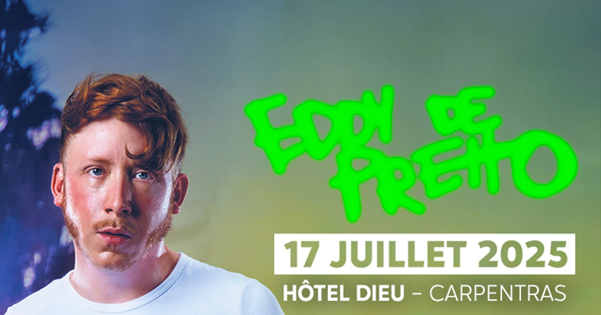 Eddy de Pretto al Hotel Dieu Tickets