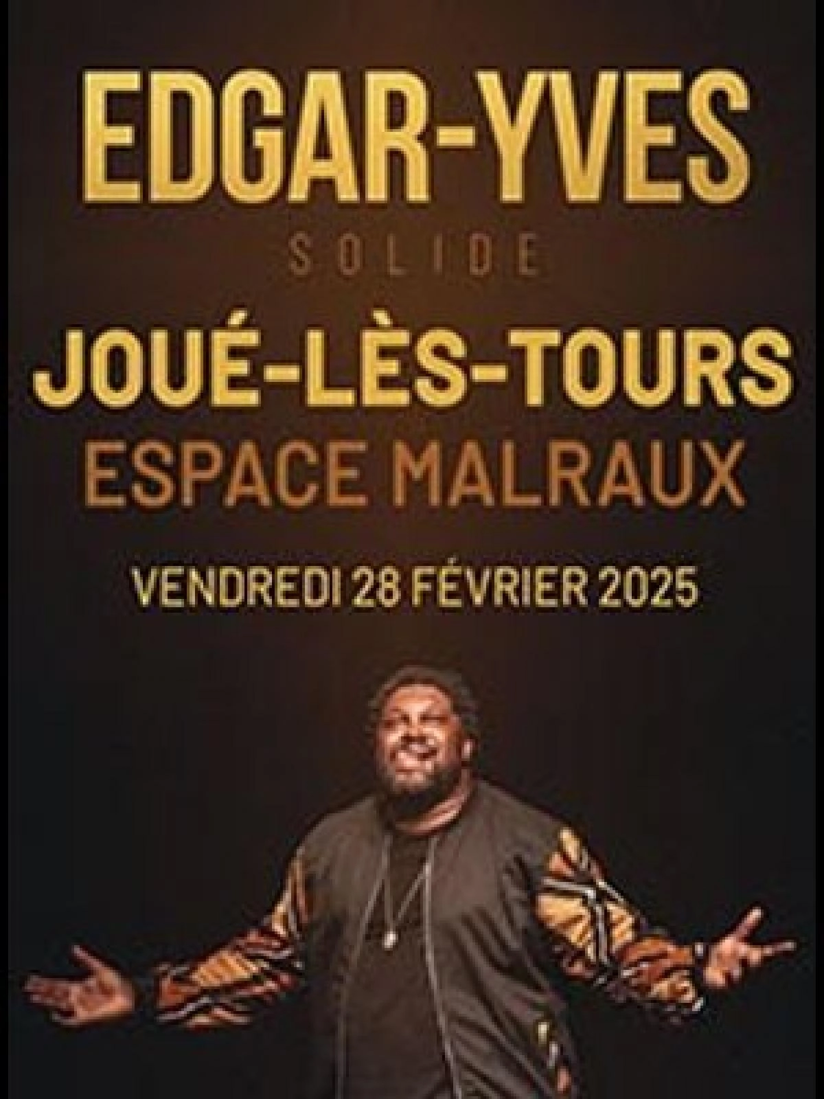 Edgar-Yves in der Espace Malraux Joue Les Tours Tickets