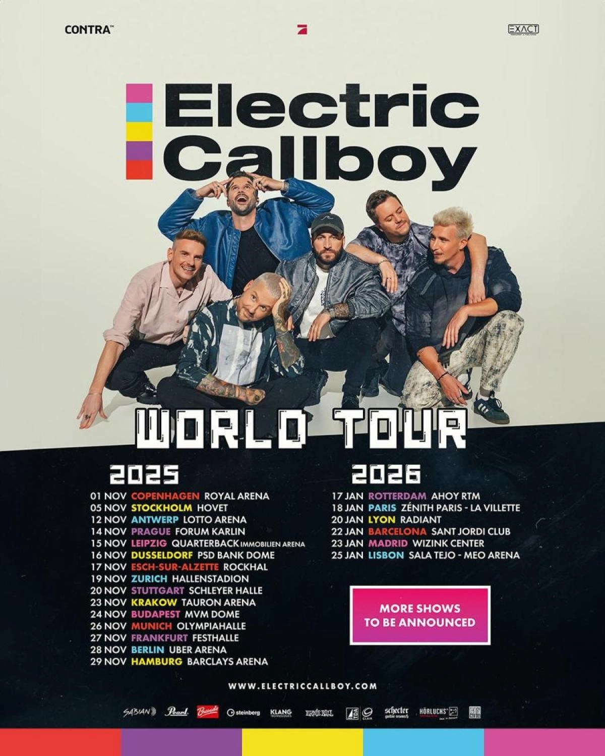 Billets Electric Callboy (Lotto Arena - Anvers)