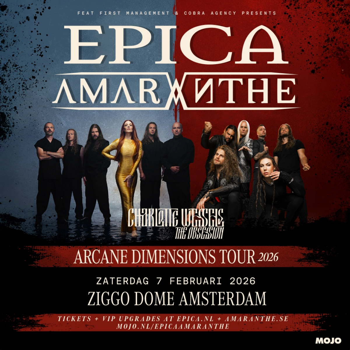 Epica - Amaranthe en Ziggo Dome Tickets