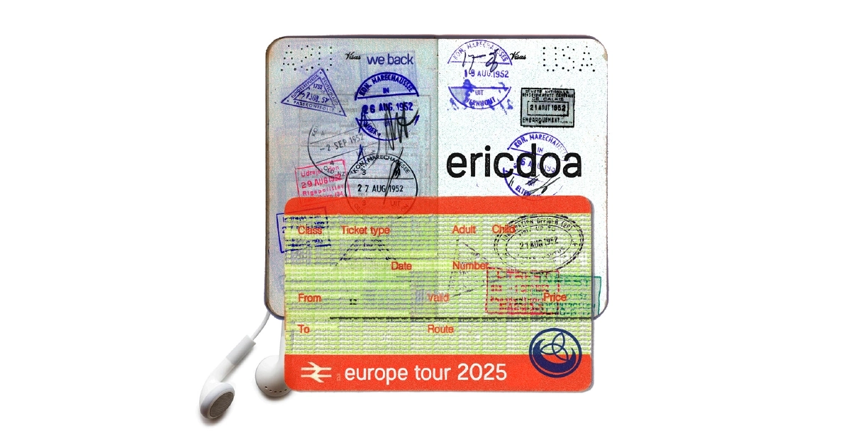 Ericdoa - Europe Tour 2025 in der Badehaus Berlin Tickets