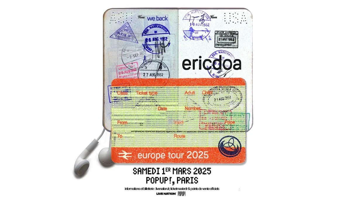 Ericdoa in der Popup Paris Tickets