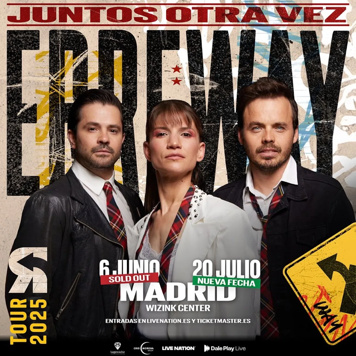 Erreway al WiZink Center Tickets