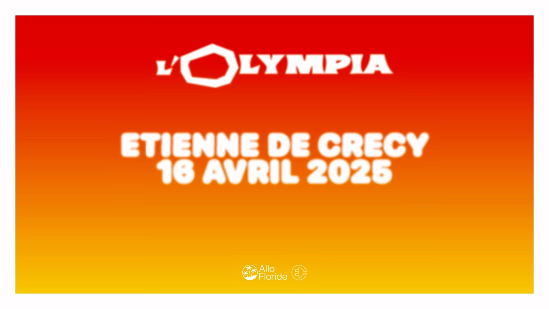 Etienne de Crecy at Olympia Tickets