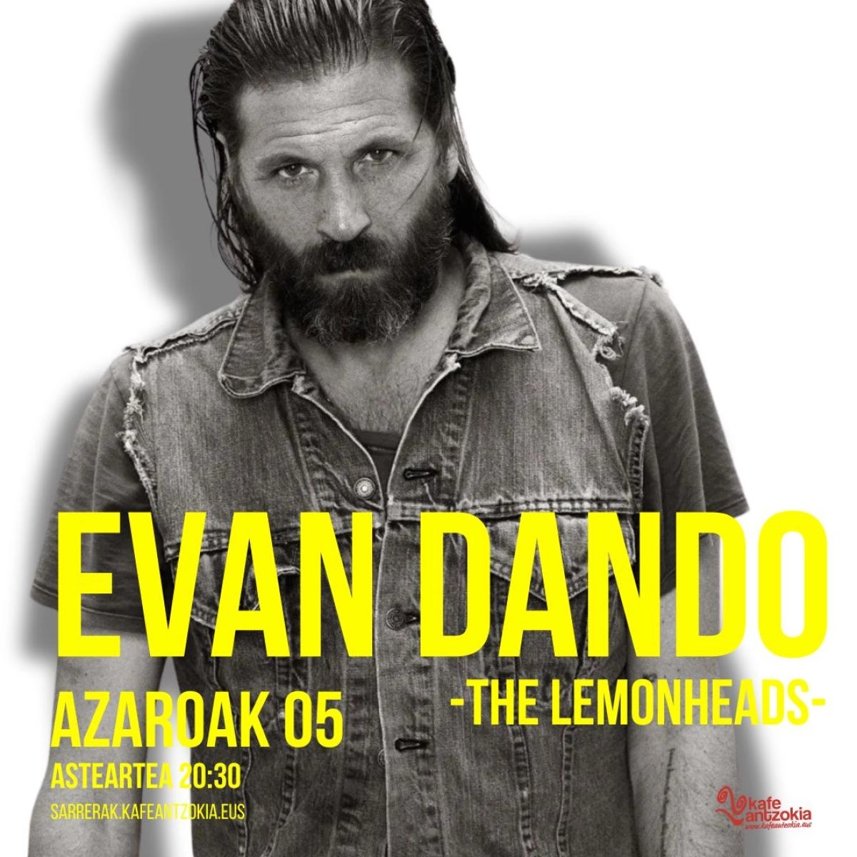 Evan Dando at Kafe Antzokia Tickets