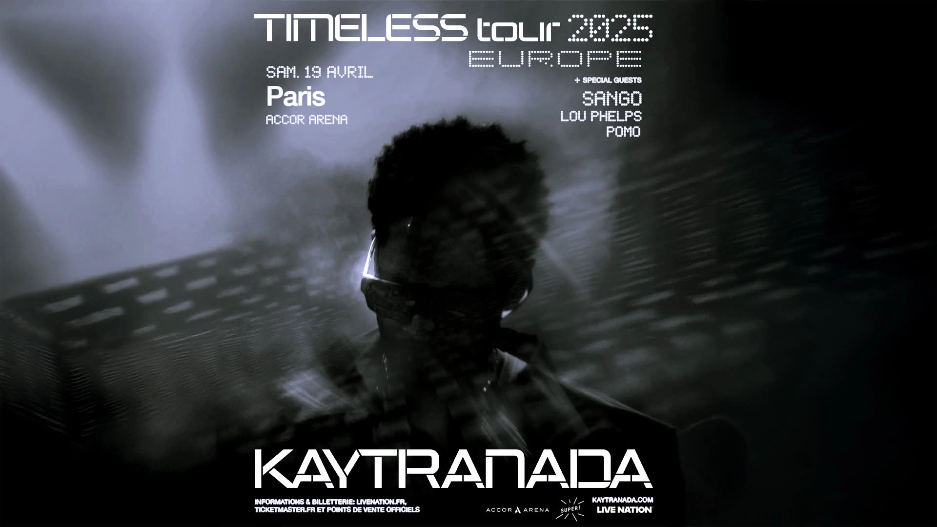 Kaytranada at Accor Arena Tickets