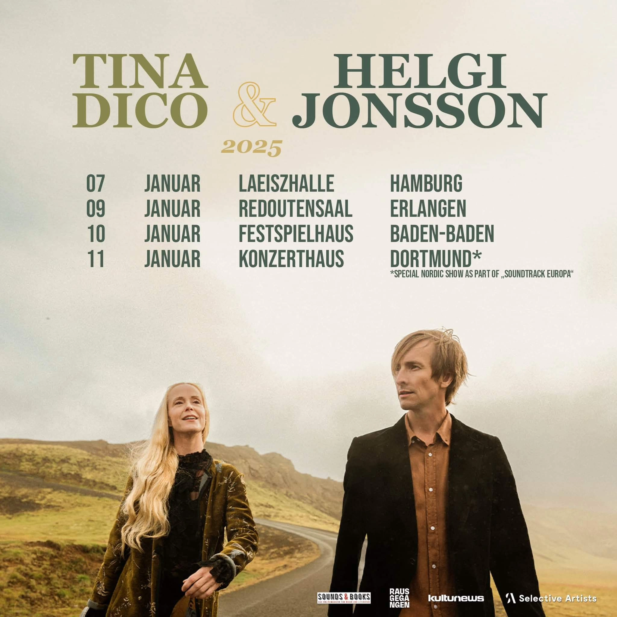 Tina Dico - Helgi Jonsson at Laeiszhalle Hamburg Tickets