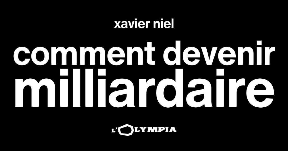 Xavier Niel at Olympia Tickets