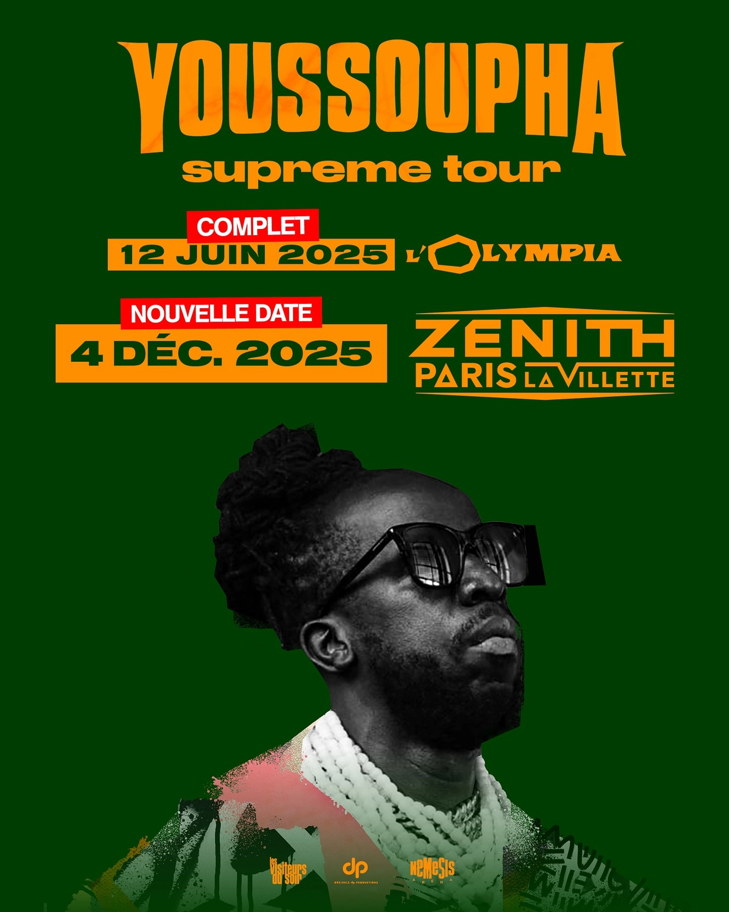 Billets Youssoupha (Zenith Paris - Paris)