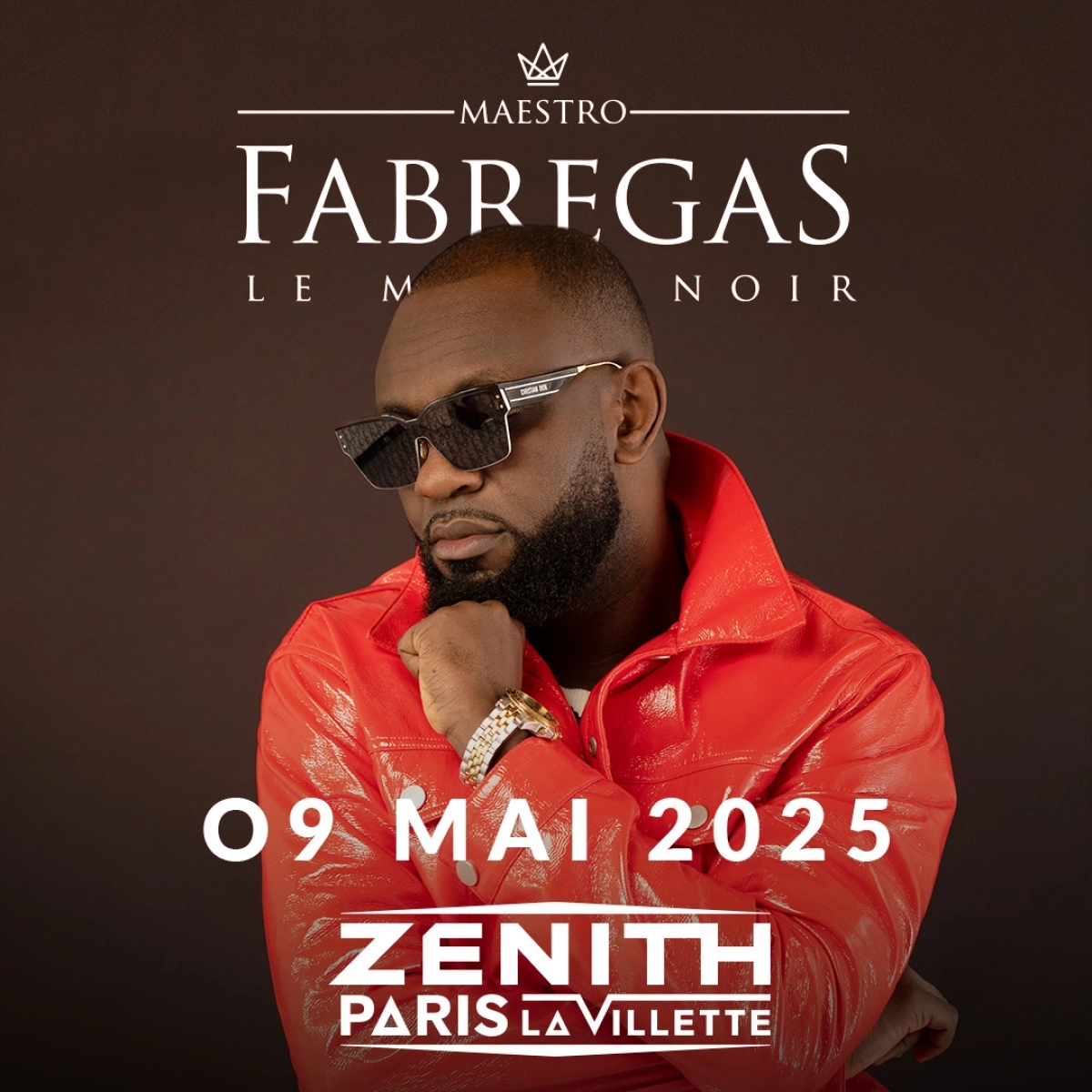 Billets Fabregas Le Métis Noir (Zenith Paris - Paris)