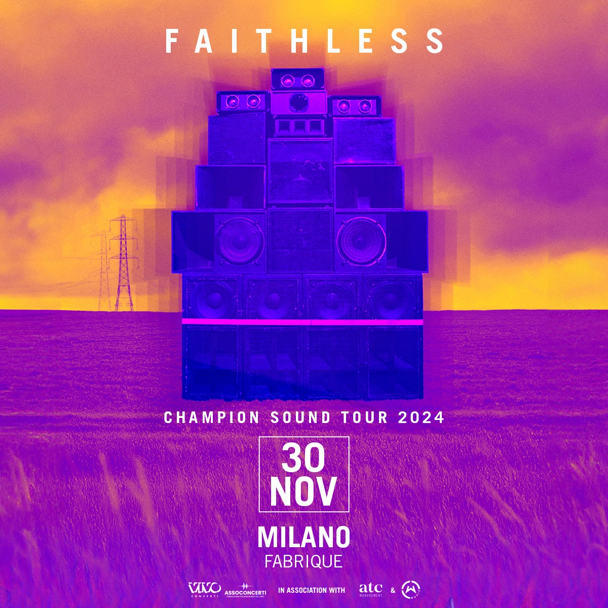 Billets Faithless (Fabrique Milano - Milan)