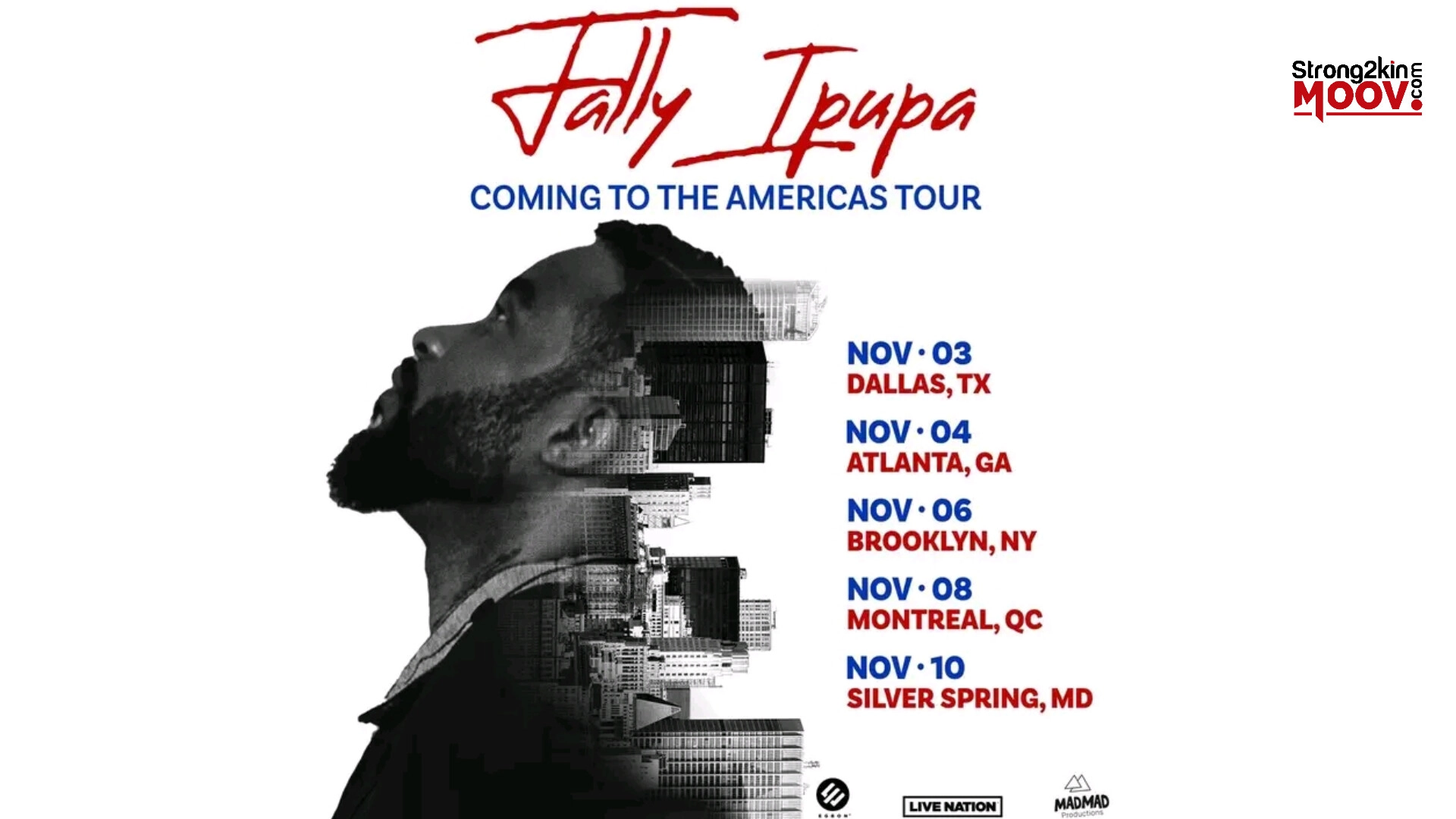 Billets Fally Ipupa (Centre Bell - Montreal)