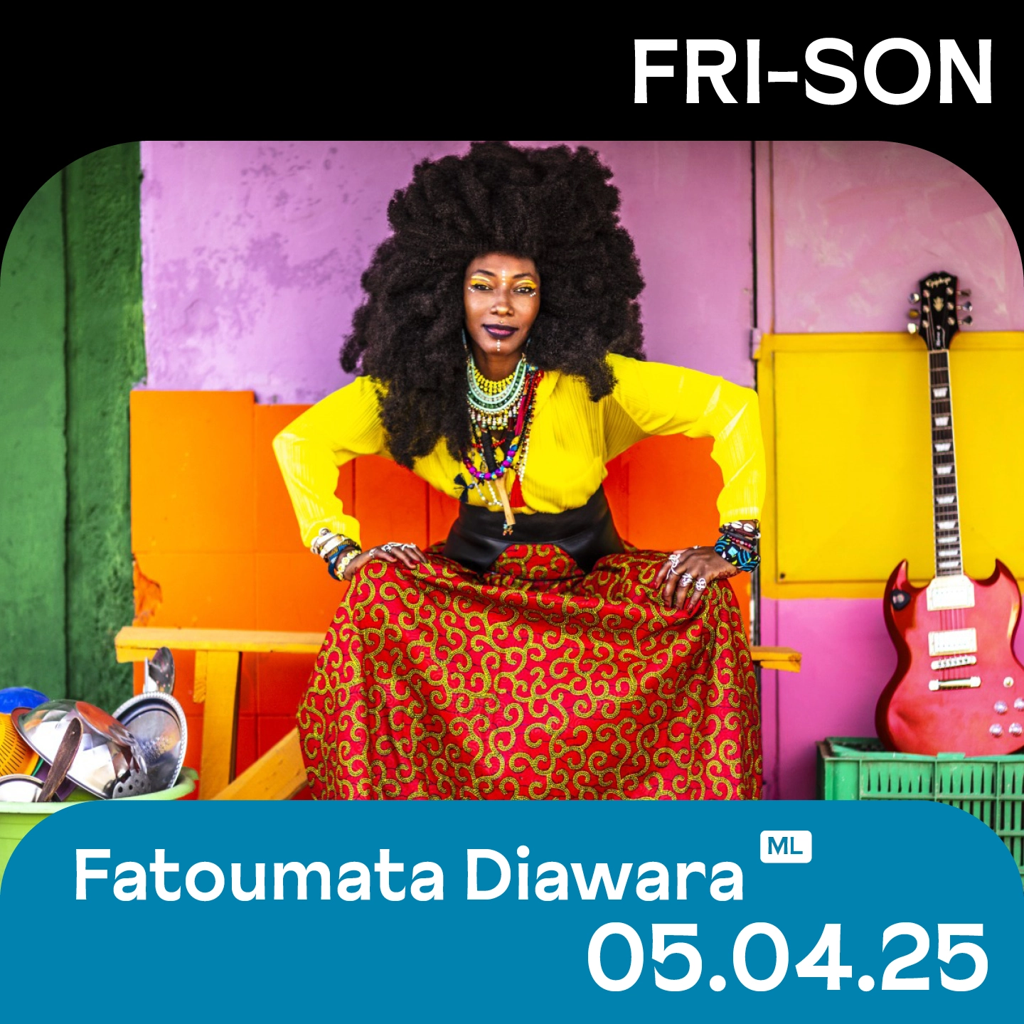 Fatoumata Diawara en Fri-Son Tickets