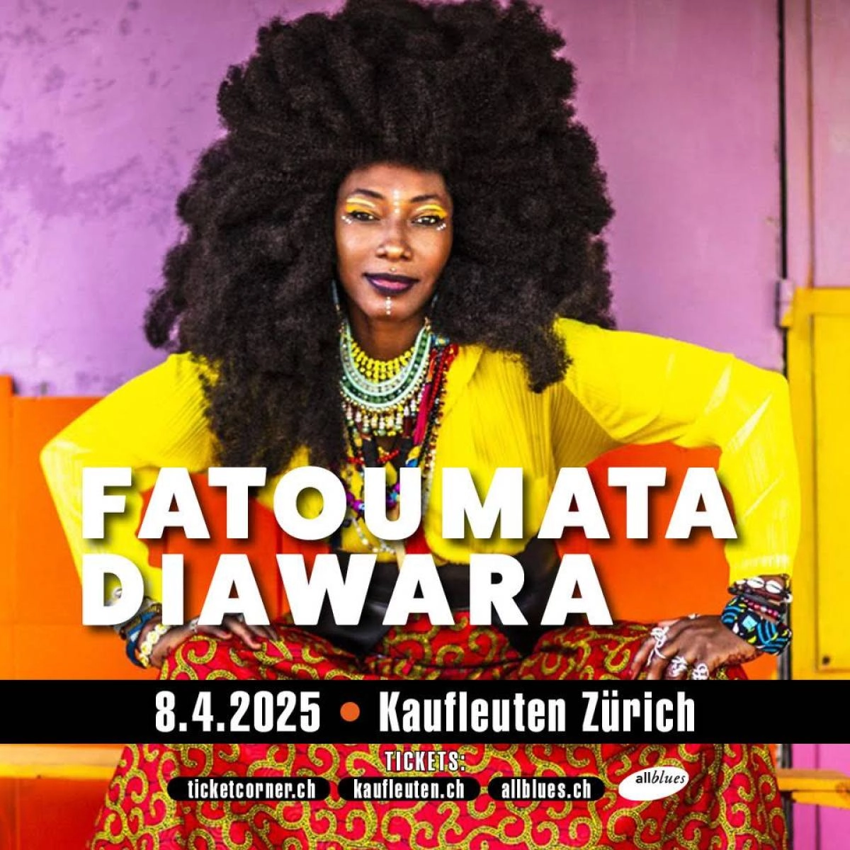 Fatoumata Diawara in der Kaufleuten Tickets