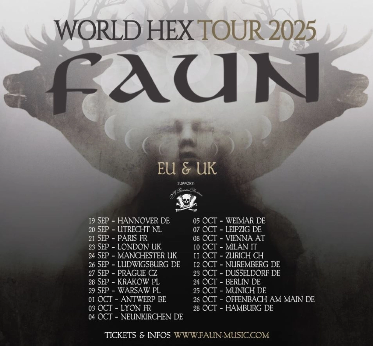 Faun in der Meistersingerhalle Nürnberg Tickets