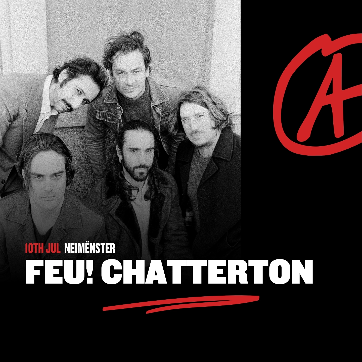 Billets Feu! Chatterton (Neimenster - Luxembourg)