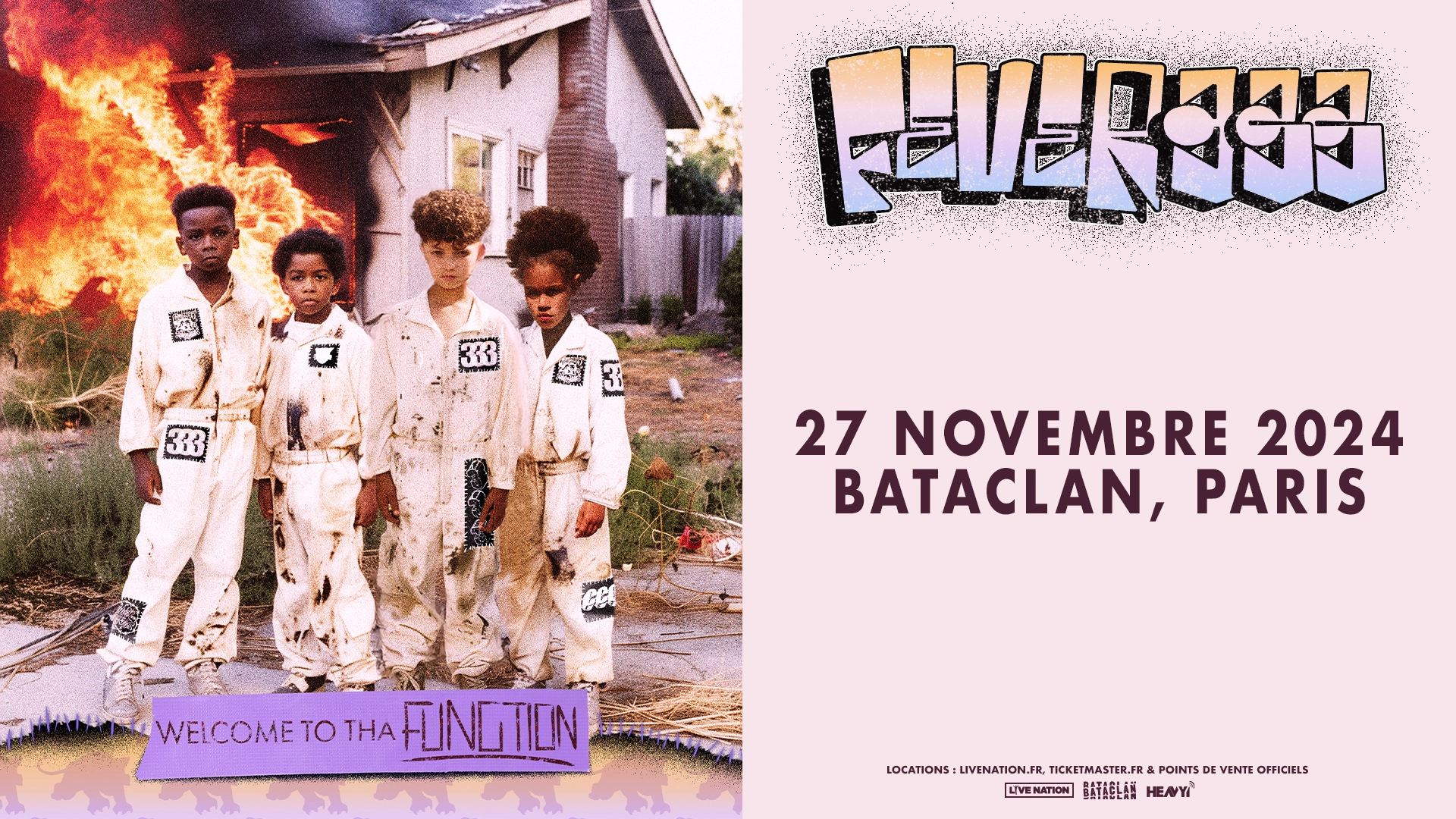 Fever 333 al Bataclan Tickets