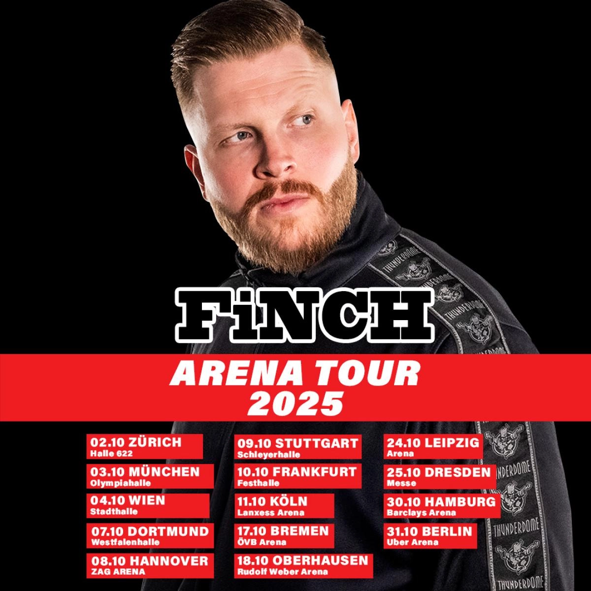 Finch en Halle 622 Tickets