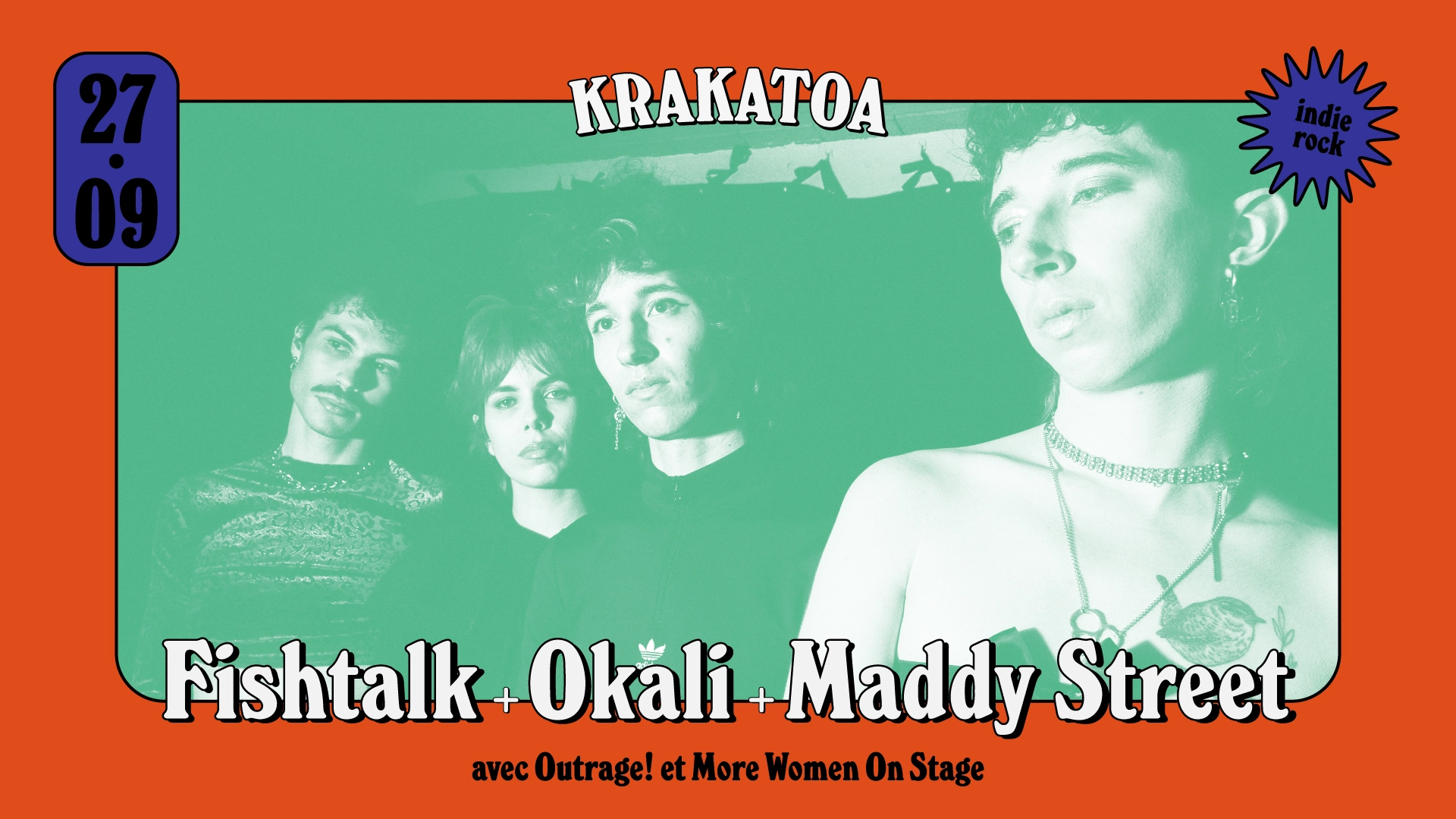 Fishtalk - Okali - Maddy Street at Krakatoa Tickets