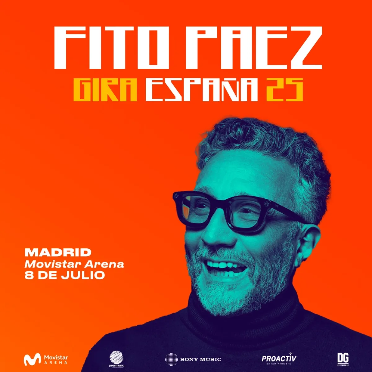 Fito Paez en Movistar Arena Madrid Tickets