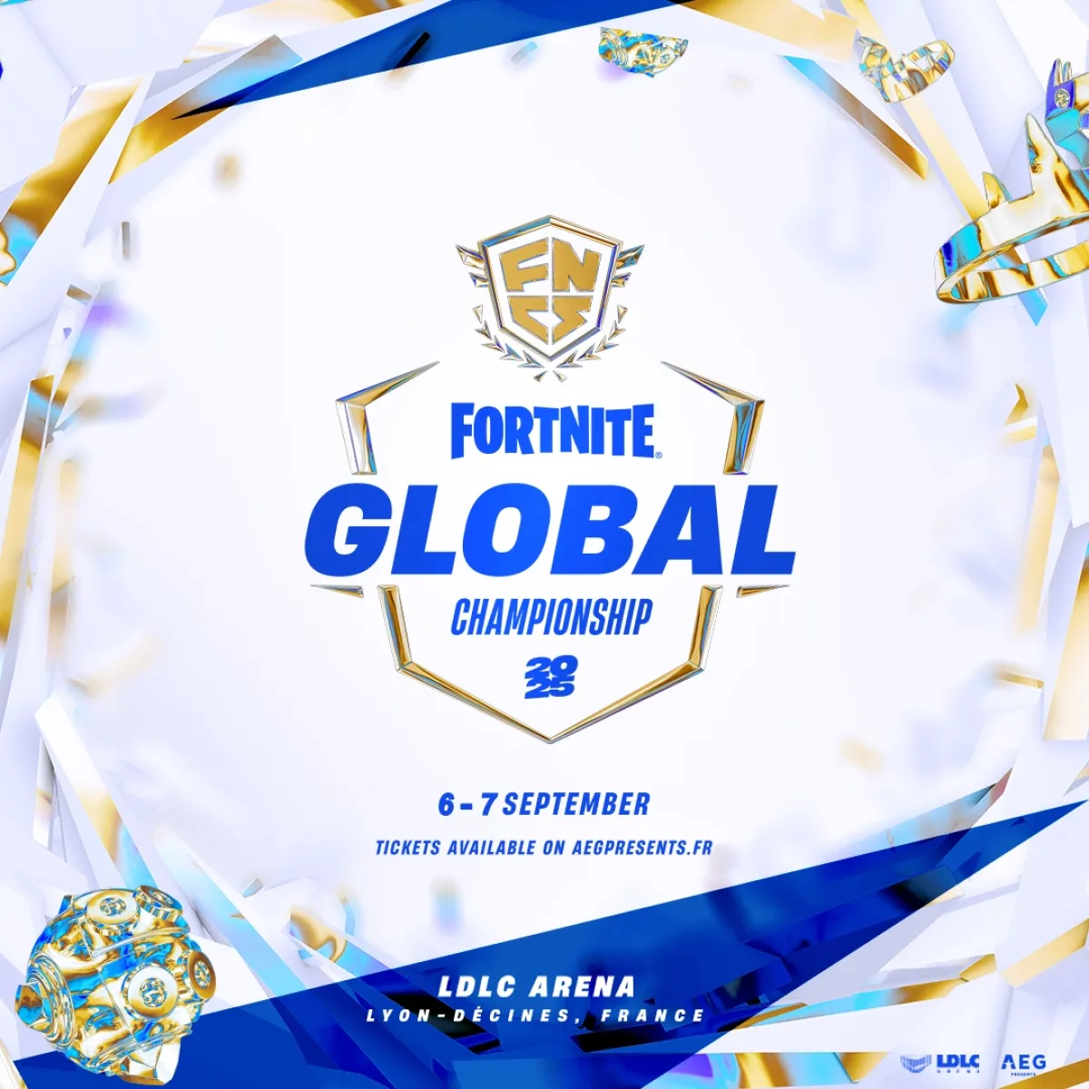 Fortnite Global Championship 2025 en LDLC Arena Tickets