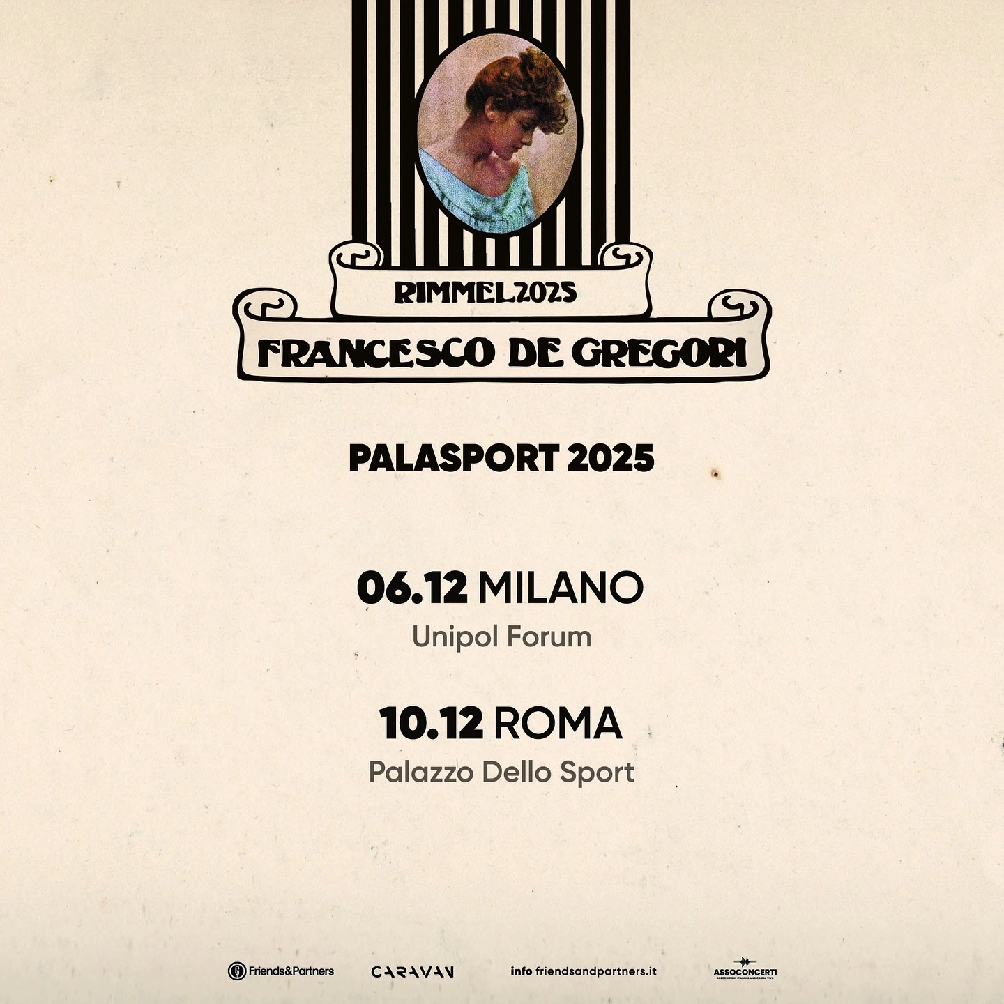 Francesco De Gregori al Forum Milano Tickets