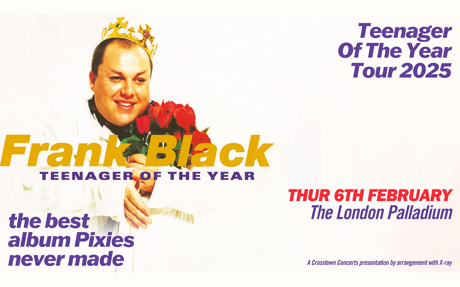 Frank Black at London Palladium Tickets