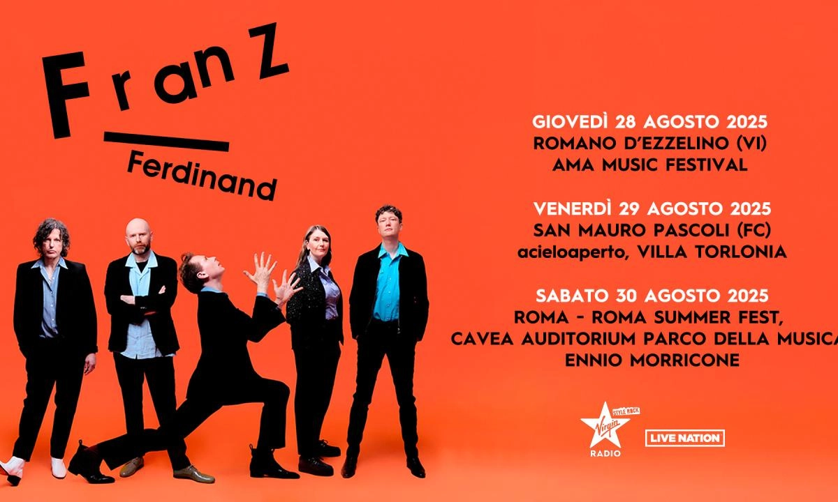 Franz Ferdinand al Cavea Auditorium Parco della Musica Tickets