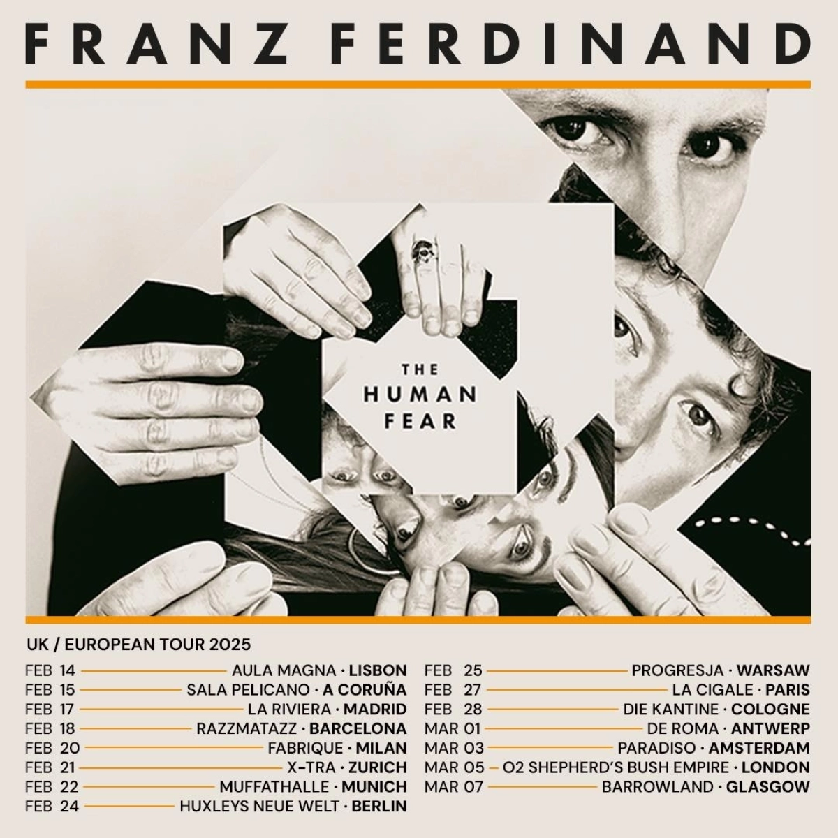 Franz Ferdinand al De Roma Tickets