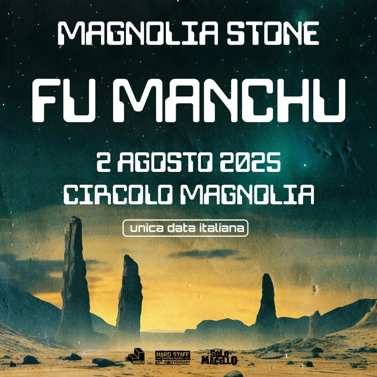 Billets Fu Manchu (Circolo Magnolia - Segrate)