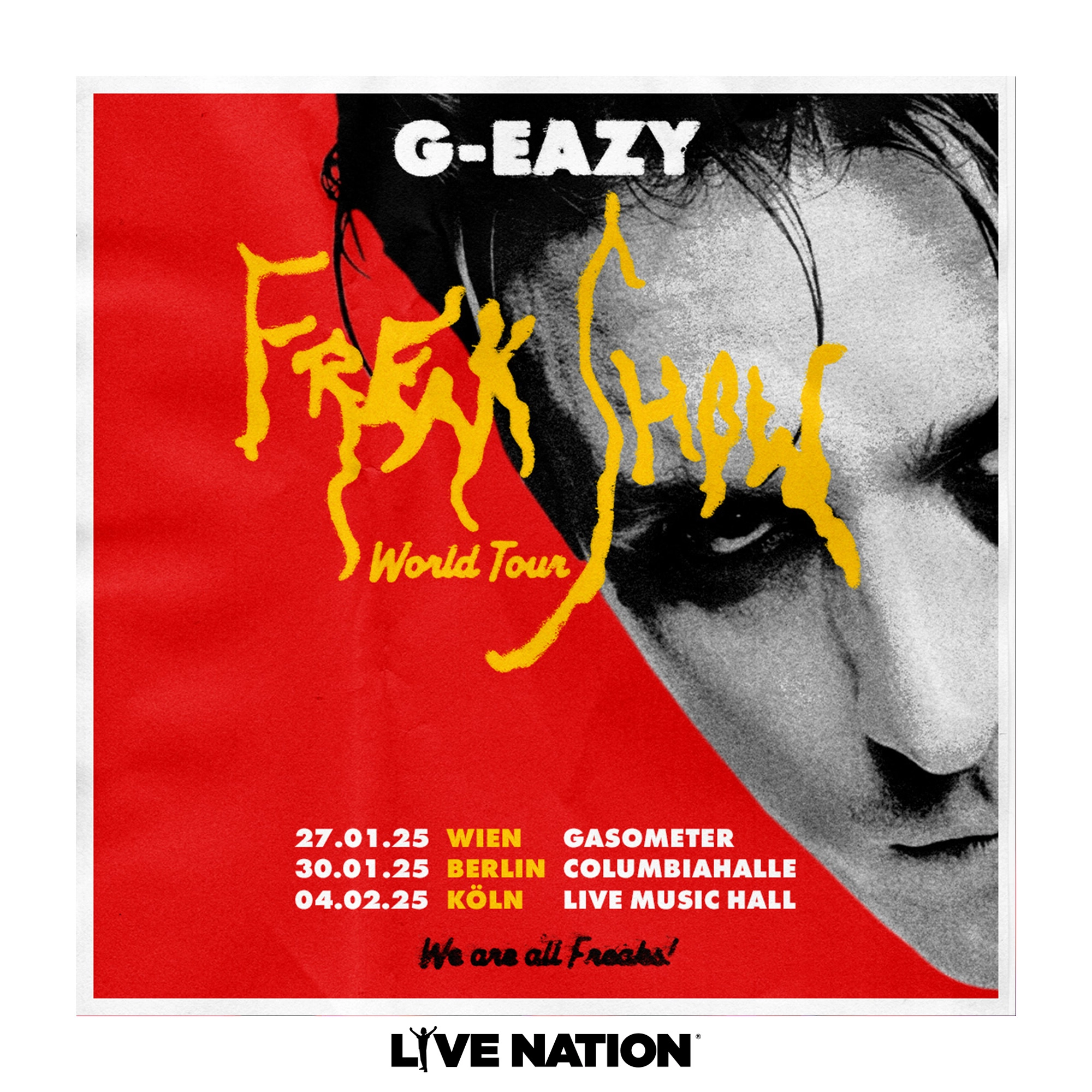 Billets G-Eazy (Columbiahalle - Berlin)