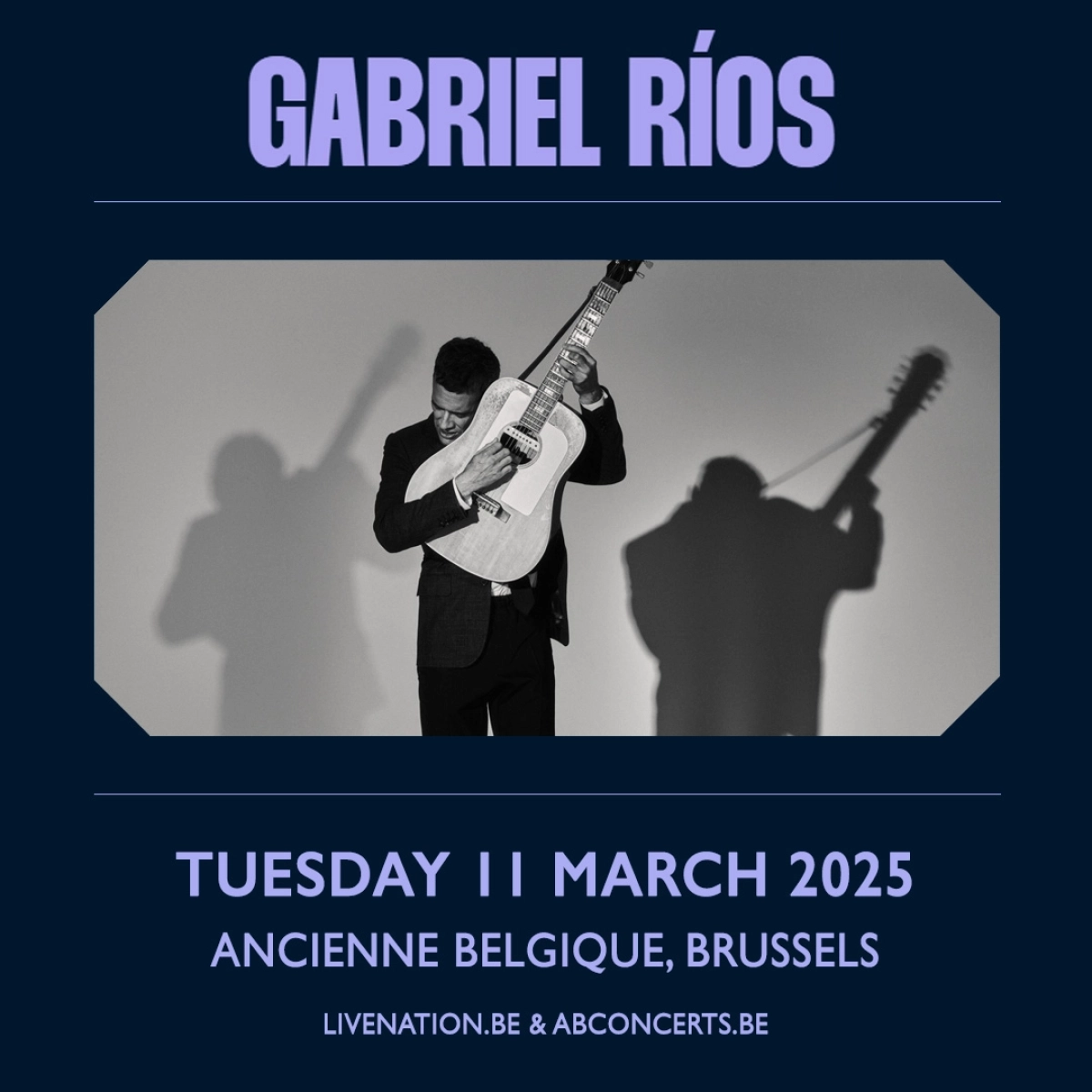 Gabriel Rios in der Ancienne Belgique Tickets