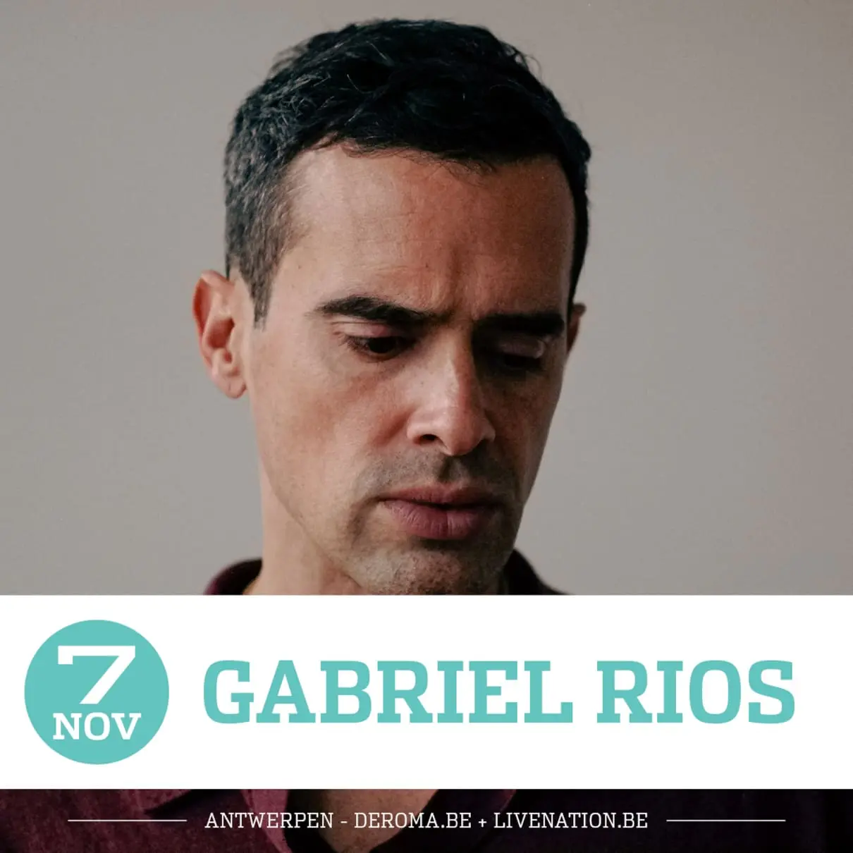 Gabriel Rios at De Roma Tickets