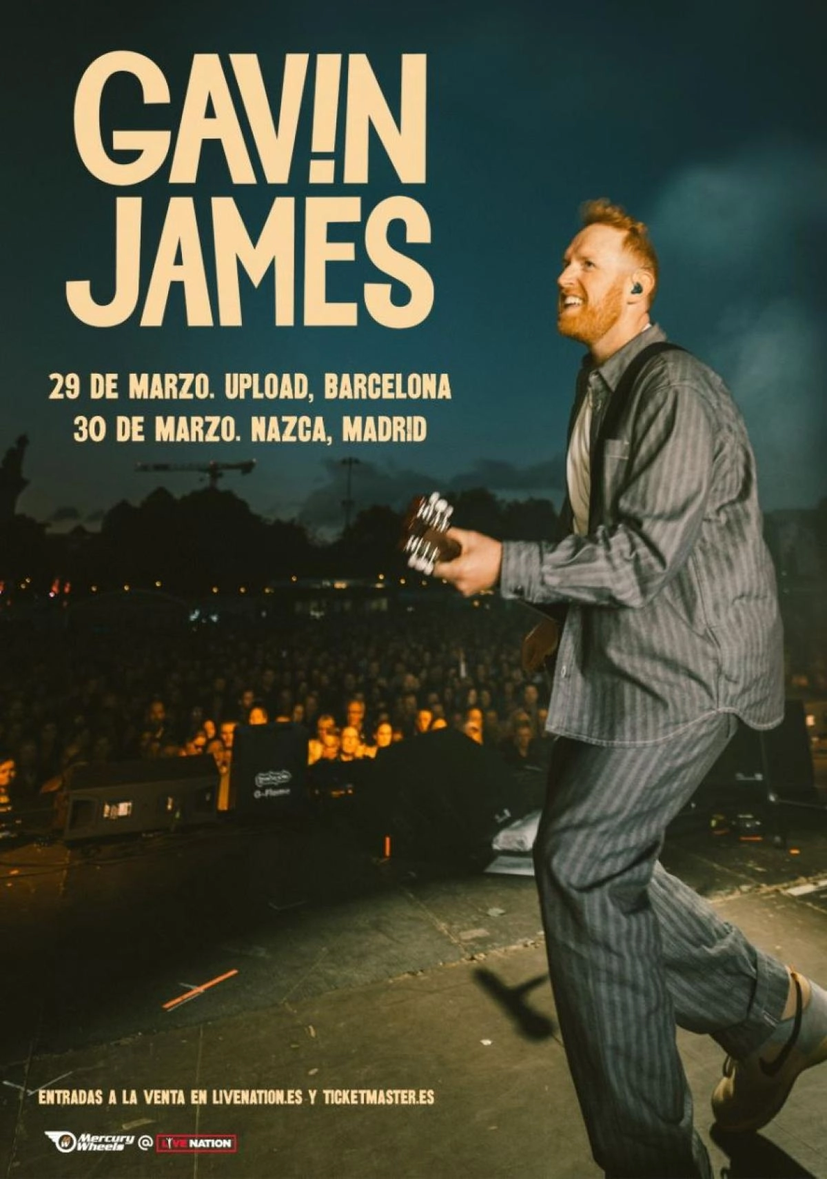 Gavin James at Sala Nazca Tickets