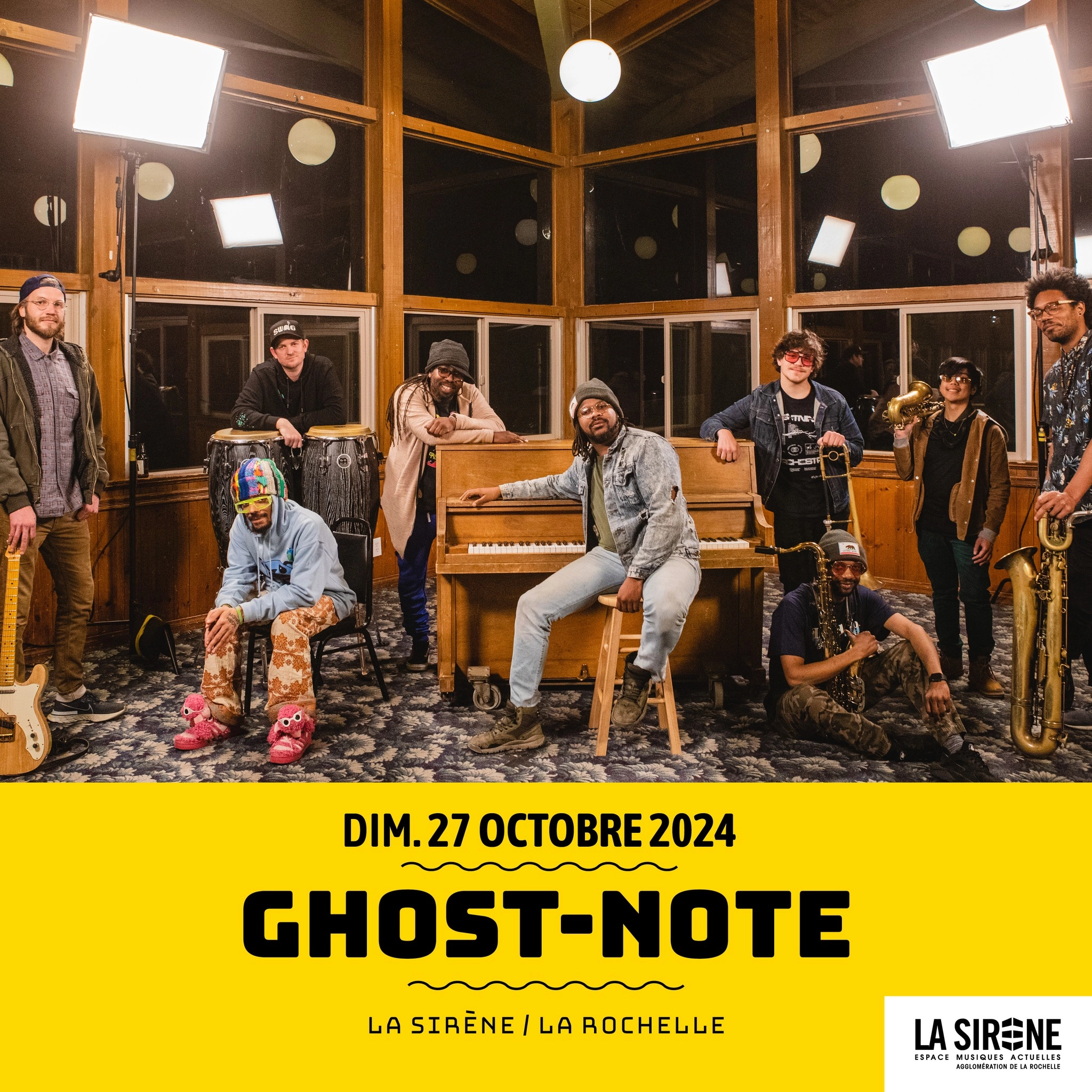 Ghost-Note in der La Sirene Tickets