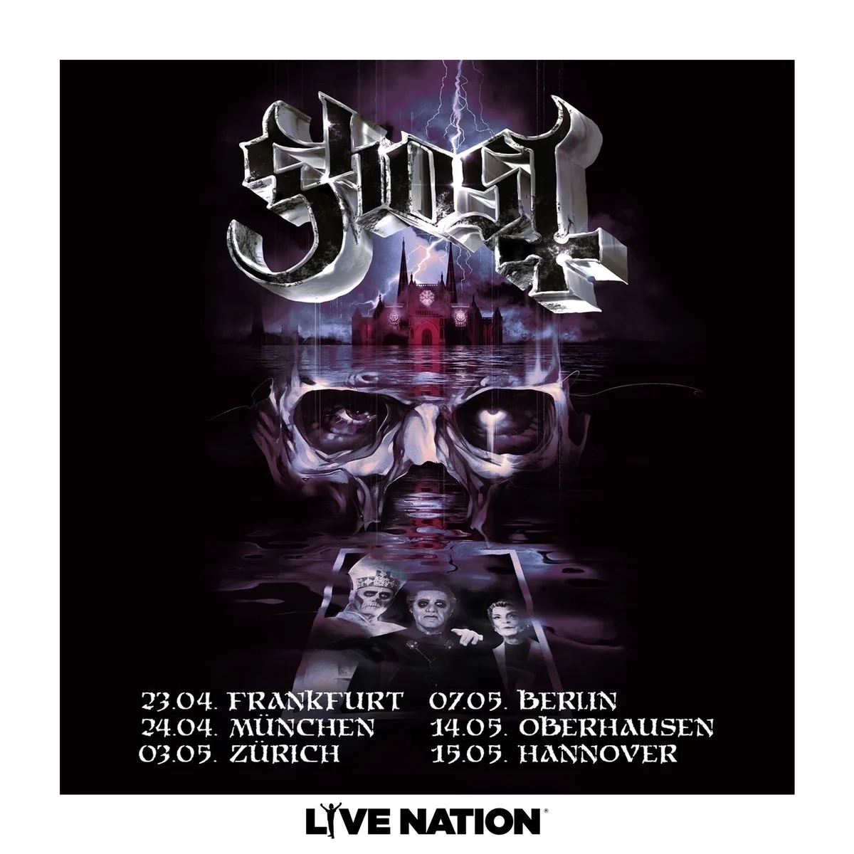 Ghost at Zag Arena Tickets