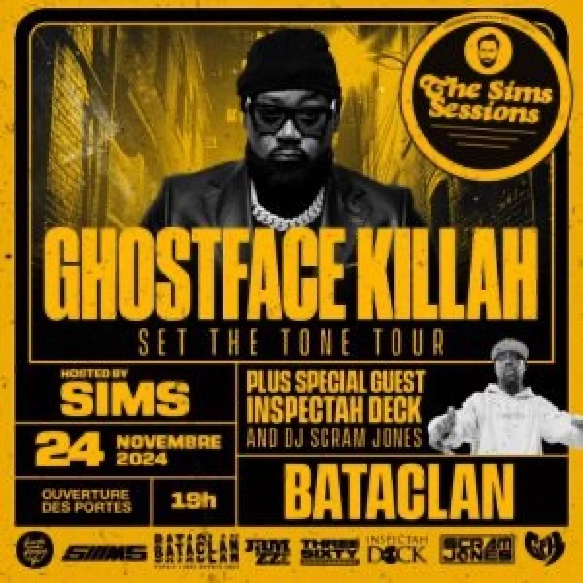 Ghostface Killah al Bataclan Tickets