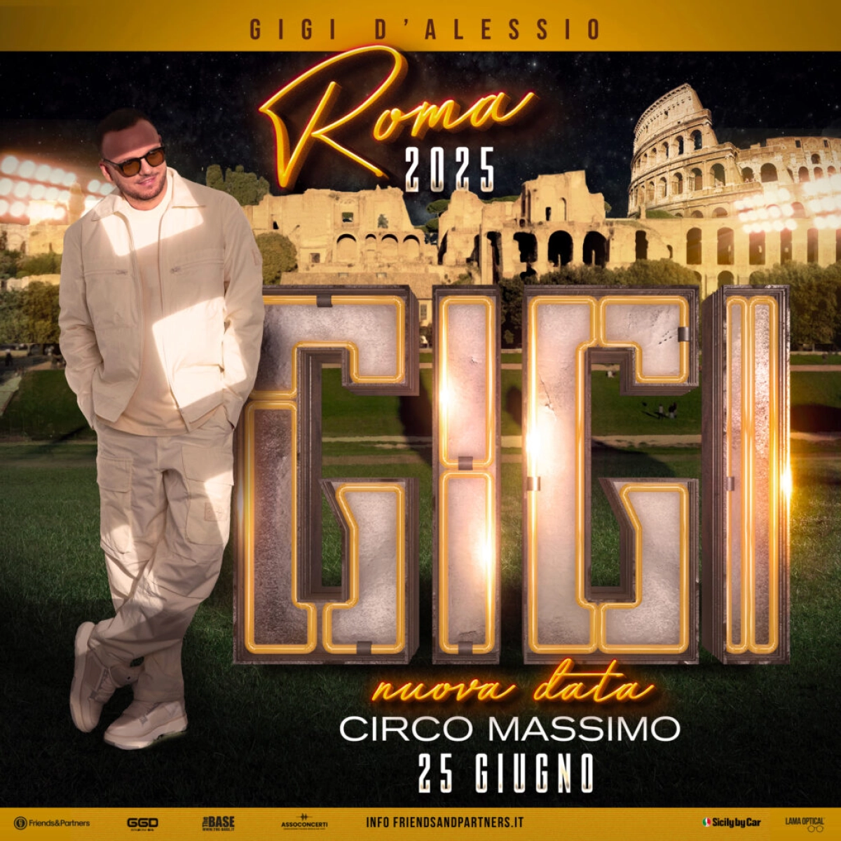 Gigi D'Alessio en Circo Massimo Tickets