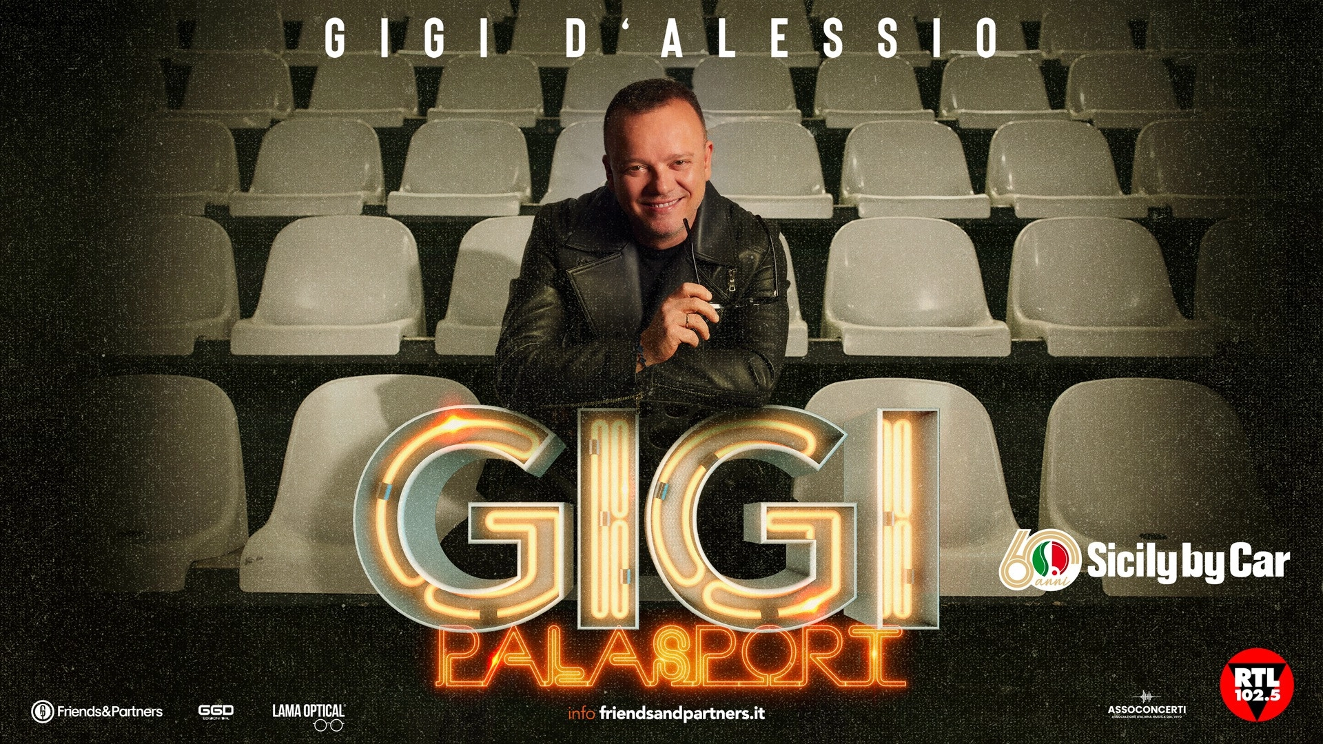 Gigi D'Alessio al Palaflorio Tickets