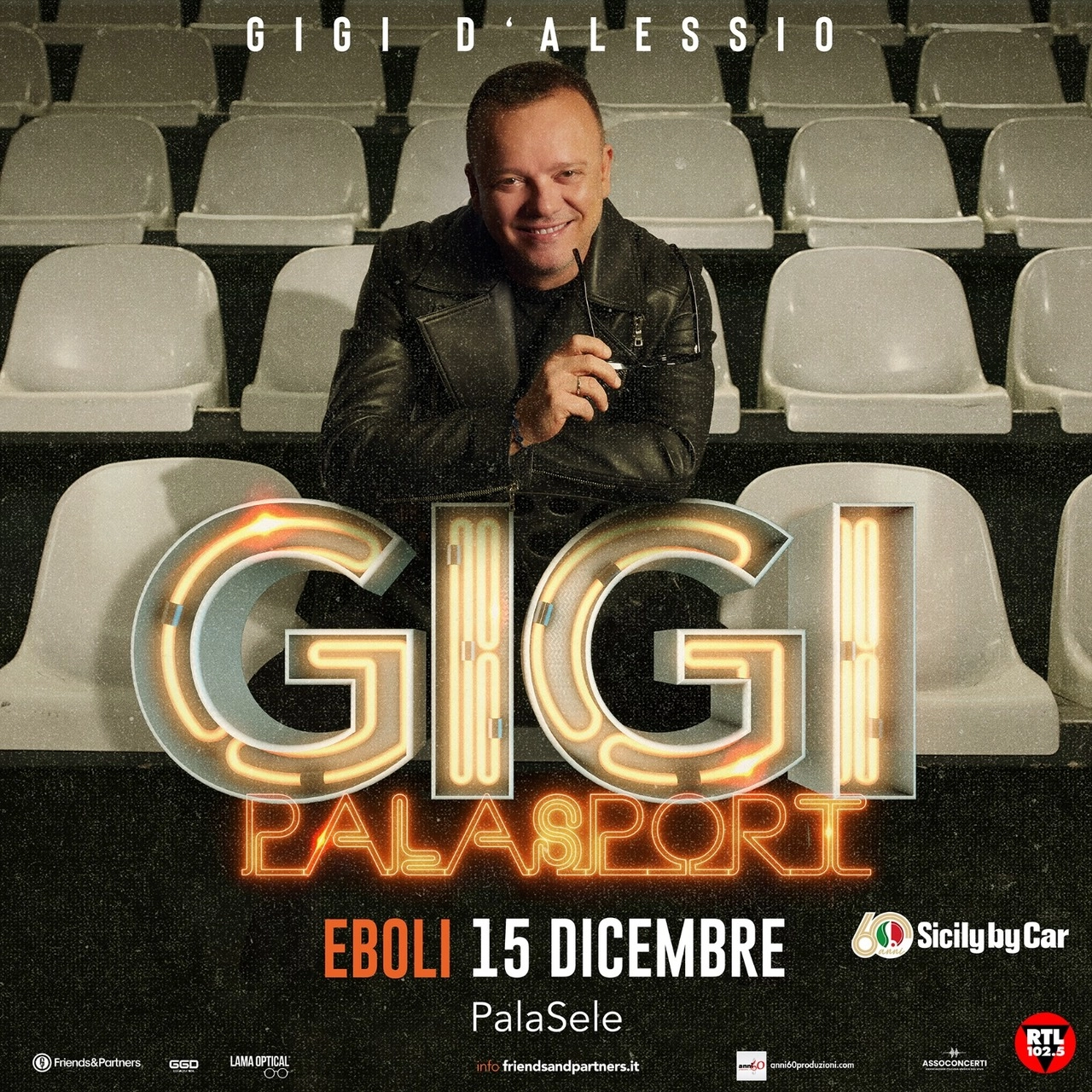 Gigi D'Alessio in der PalaSele Tickets