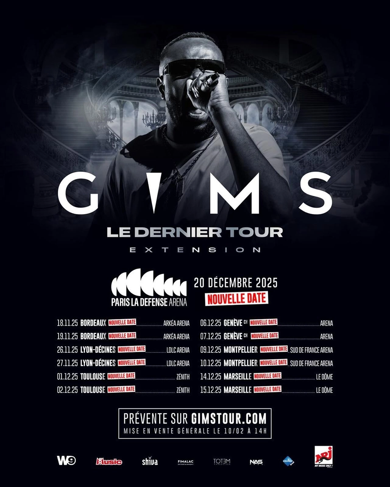 Gims en Arkea Arena Tickets