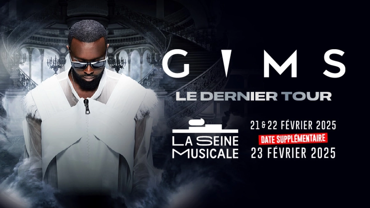 Gims en La Seine Musicale Tickets