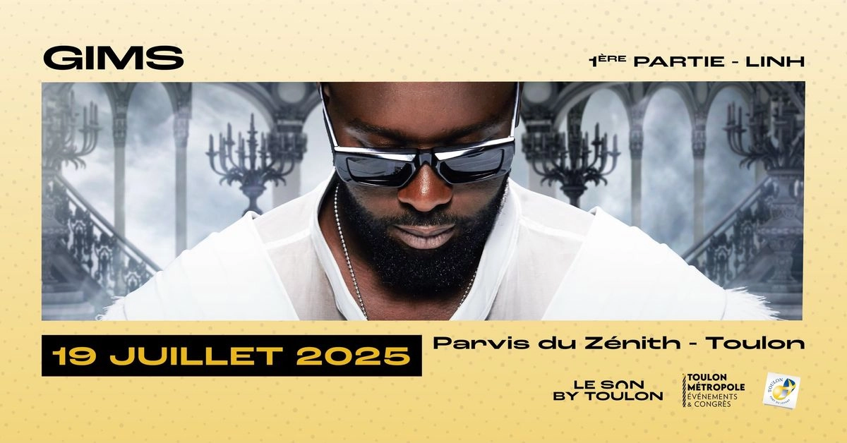 Gims at Zenith Omega Toulon Tickets