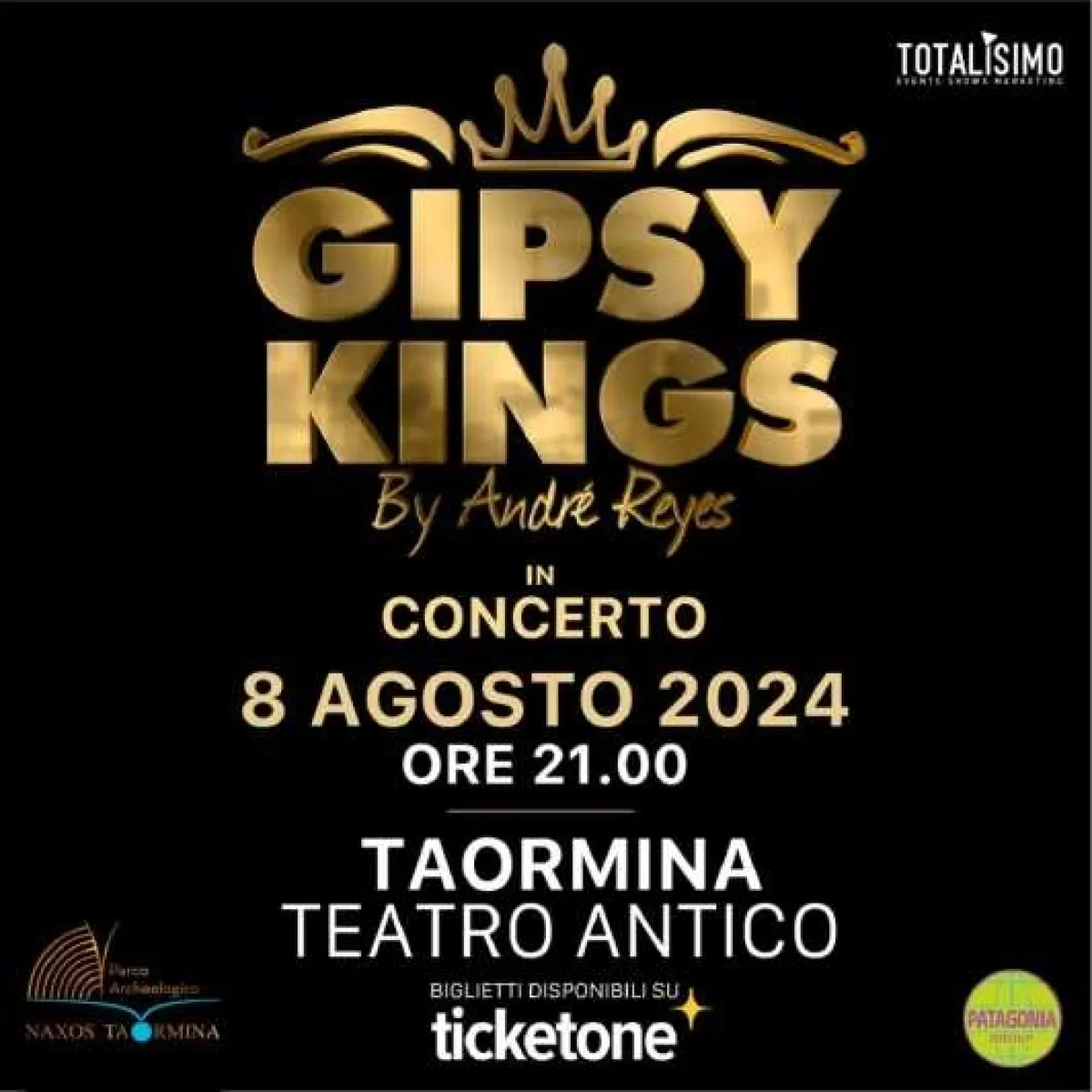 Billets Gipsy Kings By Andre Reyes (Teatro Antico Taormina - Tauromenion)